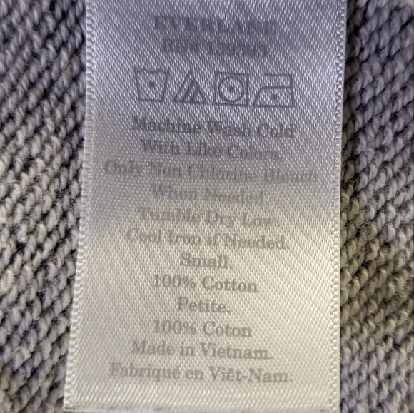 Everlane Full Zip Hoodie size Small - Picture 5 of 5
